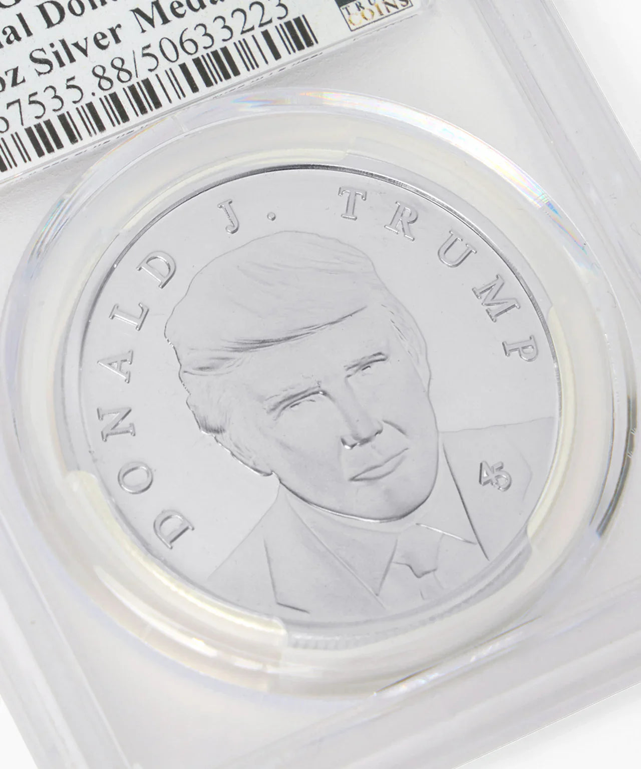 President Trump First 2026 Edition Silver Medallion