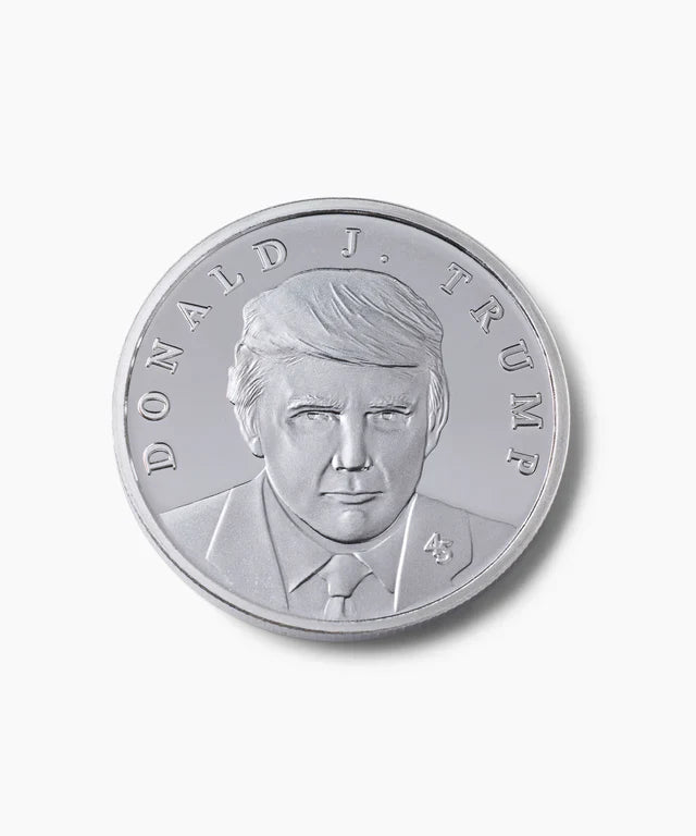 President Trump First 2026 Edition Silver Medallion