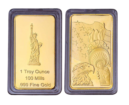 FREE 24K Gold "Liberty" Bar