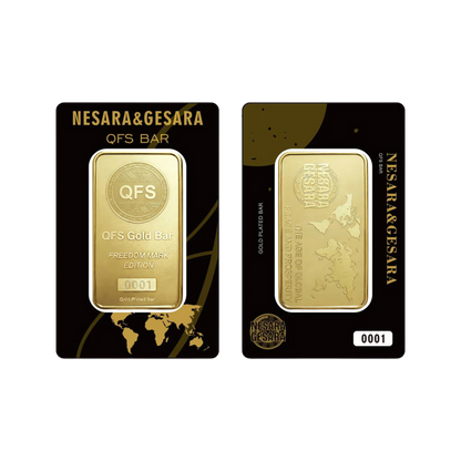 Nesara Gesara QFS Gold Bar