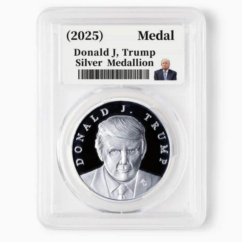 President Trump First 2026 Edition Silver Medallion