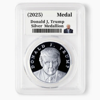 President Trump First 2026 Edition Silver Medallion