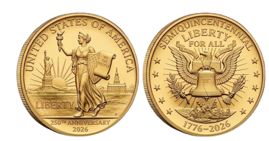250th Anniversary GOLD COIN | Limited Edition